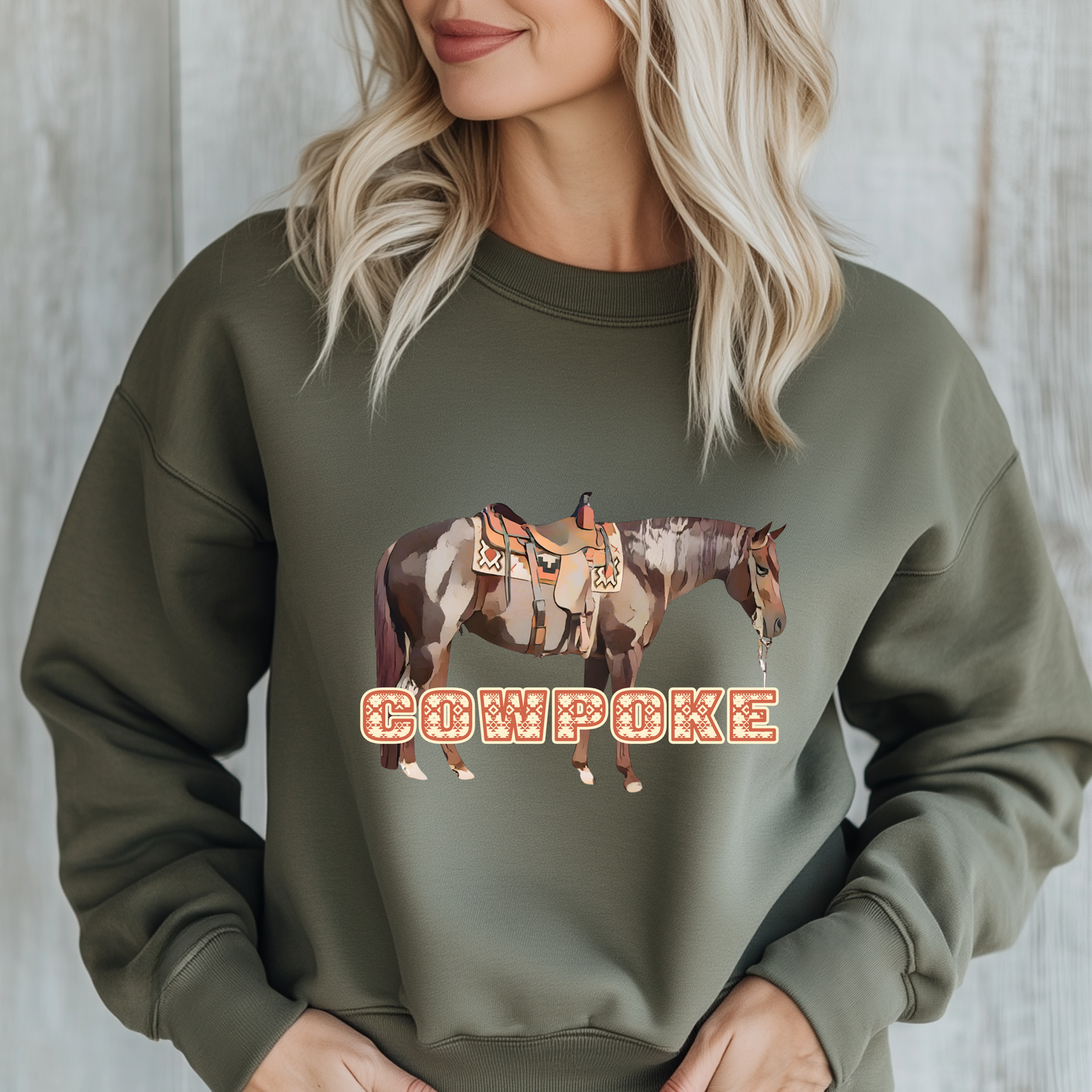 Cowpoke Crewneck